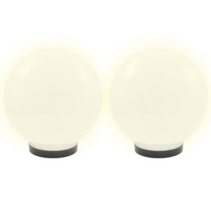 LED lempos, rutulio formos, 2vnt., sferinės, 25cm, PMMA 5 8718475592723 g en hd 1