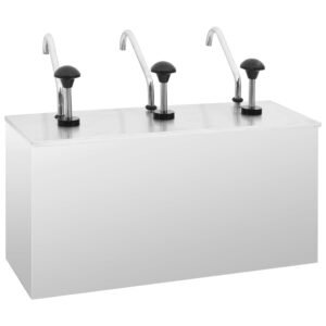 Padažo dozatorius, nerūdijantis plienas, 3x3,5l 6 8719883914282 g en hd 3