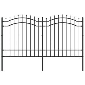 Sodo tvora su smailiomis viršūnėmis, juoda, 165cm, plienas 4 8720286561836 a en hd 1
