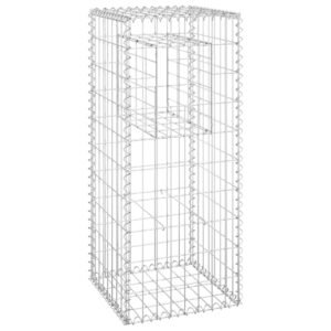Gabionų krepšių kolonos, 2vnt., 40x40x100cm, geležis 5 8720286763841 g en hd 1