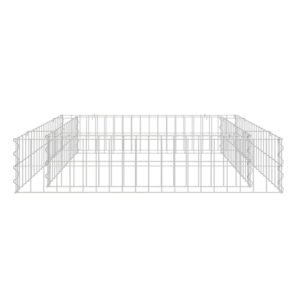 Aukštas gabiono lovelis, 100x100x20cm, galvanizuotas plienas 8 8720286764343 g en hd 1