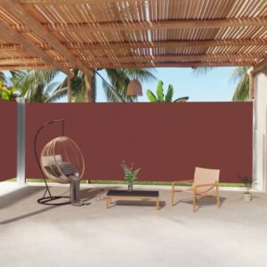 Ištraukiama šoninė pertvara, rudos spalvos, 220x1000cm 3 8720286771143 m en hd 1