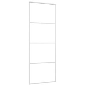 Stumdomos durys, baltos, 76x205cm, ESG stiklas ir aliuminis 6 8720286831045 g en hd 1