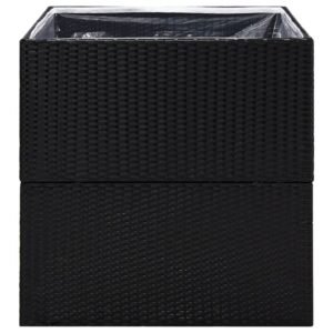 Sodo lovelis, juodos spalvos, 80x80x80cm, poliratanas 6 8720286908198 g en hd 2