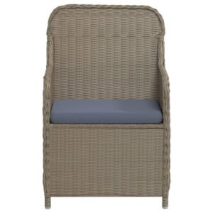 Sodo komplektas su pagalvėlėmis, 5 dalių, rudos spalvos 6 8720286915233 g en hd 2