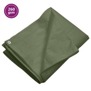 Tentas, žalios spalvos, 4x6m, 260g/m², HDPE 3 8720286921135 a en hd 1