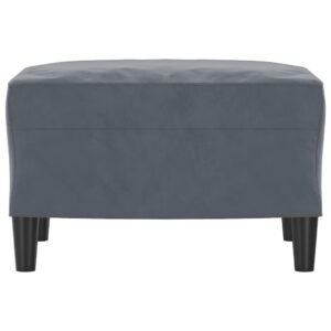 Pakoja, tamsiai pilkos spalvos, 60x50x41cm, aksomas 5 8720287185970 g en hd 1