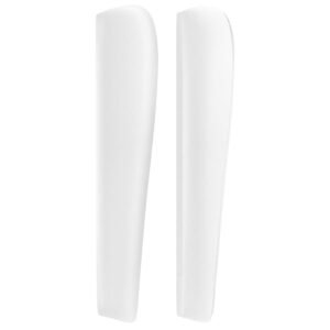 Galvūgalis su auselėmis, baltas, 103x23x118/128cm, dirbtinė oda 6 8720287259053 g en hd 2