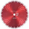 vidaXL Turbo deimantinis pjovimo diskas su angomis, plienas, 350mm