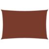 vidaXL Uždanga nuo saulės, terakota, 5x6m, oksfordo audinys