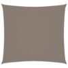 vidaXL Uždanga nuo saulės, taupe, 5x5m, oksfordo audinys, kvadratinė