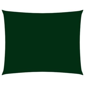 vidaXL Uždanga nuo saulės, tamsiai žalia, 5x6m, oksfordo audinys