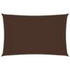 vidaXL Uždanga nuo saulės, ruda, 4x7m, oksfordo audinys, stačiakampė