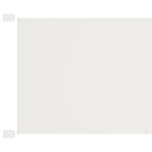 vidaXL Vertikali markizė, baltos spalvos, 180x1000cm, oksfordo audinys
