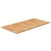 vidaXL Vonios stalviršis, šviesiai rudas, 100x50x1,5cm, mediena