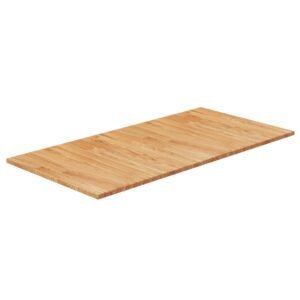 vidaXL Vonios stalviršis, šviesiai rudas, 100x50x1,5cm, mediena